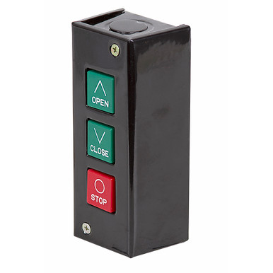 Open Close Stop 3-Button Control Station - Relay & Control Corp PBS-601