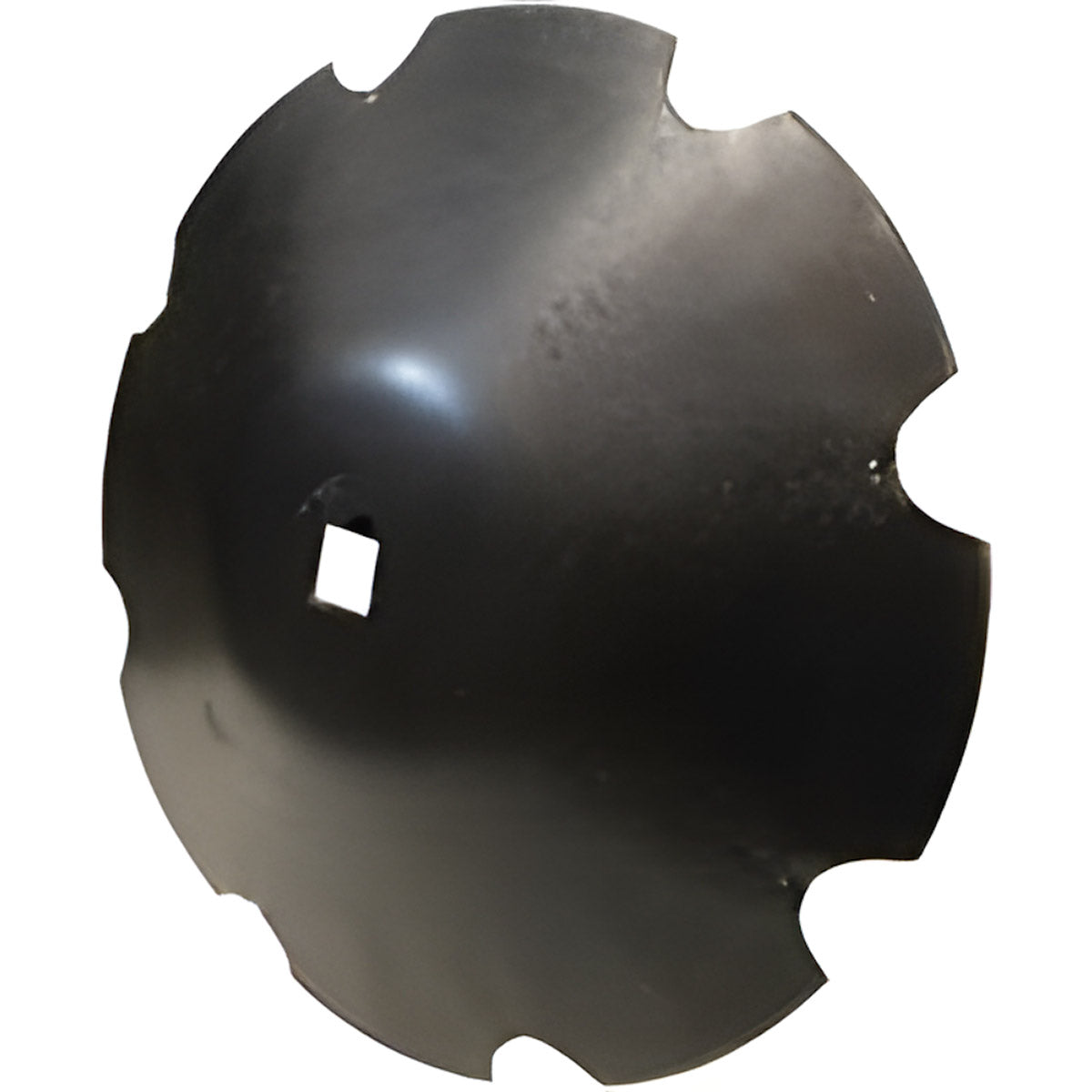 Cone Disc Blade - 24" x 1/4", Notched, 1-1/4 Square Axle