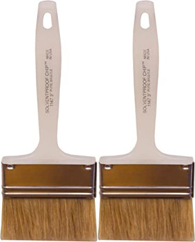 Wooster Genuine 3" Solvent-Proof Chip Paintbrush 2-Pack, 1147-3-2PK