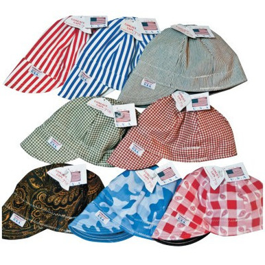 Comeaux Caps Reversible Welders' Caps, 6 7/8, Assorted, 1/EA, #22678