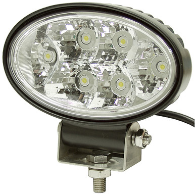 12 Volt DC 1350 Lumens Oval Clear Led Utility Light Buyers Products 1492113