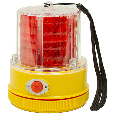 Mag Mount Led Flashing Strobe Light Red