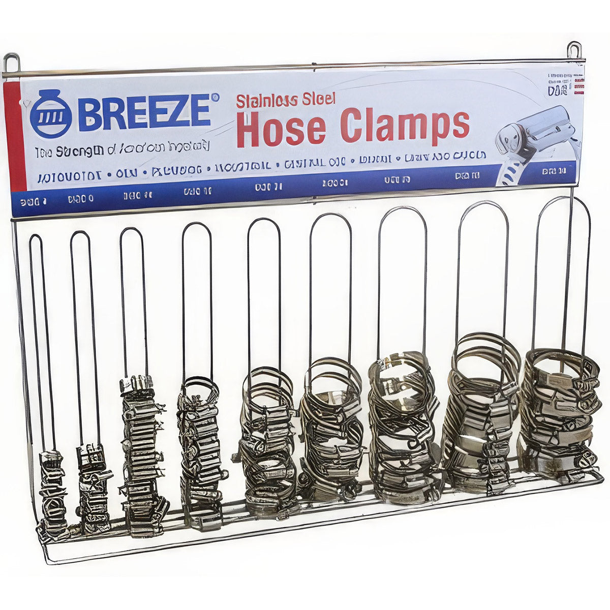 HOSE CLAMP DISPLAY 200 PCS