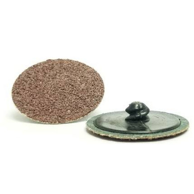 Type R Premium 1 1/2" 36 A/O Plastic Button Sand-Loc Quick Change Disc (100/Pkg.)