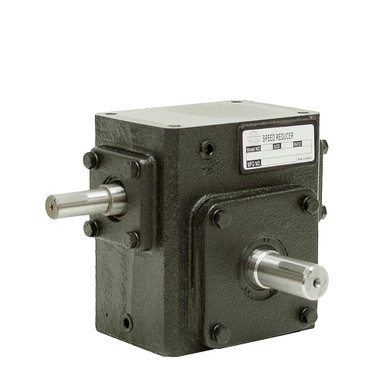 20:1 Right Angle Cast Iron WormGear Reducer 0.50 HP Right Output Worldwide HDRS-133-20-R