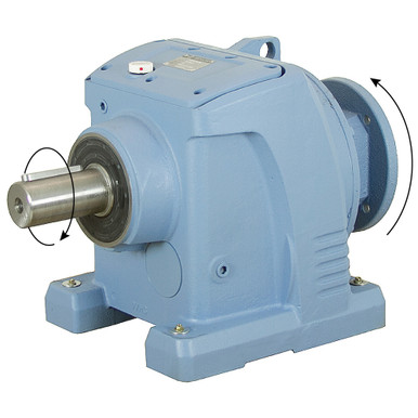 82.59:1 Size 97 7.5 HP Inline Cast Iron Gear Reducer Worldwide WINL97-80/1-213/5TC