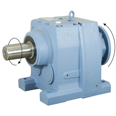 43.25:1 Size 137 30 HP Inline Cast Iron Gear Reducer Worldwide WINL137-40/1-284/6TC