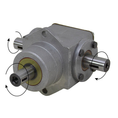 10 HP 1:1 RA 3600 RPM Peerless 1000-007 Gearbox