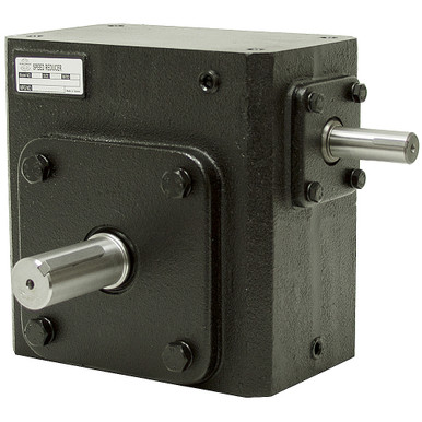 5:1 Right Angle Cast Iron WormGear Reducer 9.72 HP Left Output Worldwide HDRS-325-5-L