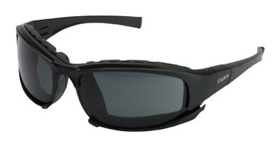 Kimberly-Clark Professional V50 Calico* Safety Eyewear, Smoke Lens, Anti-Fog, Anti-Scratch, Black Frame, 1/EA, #25675