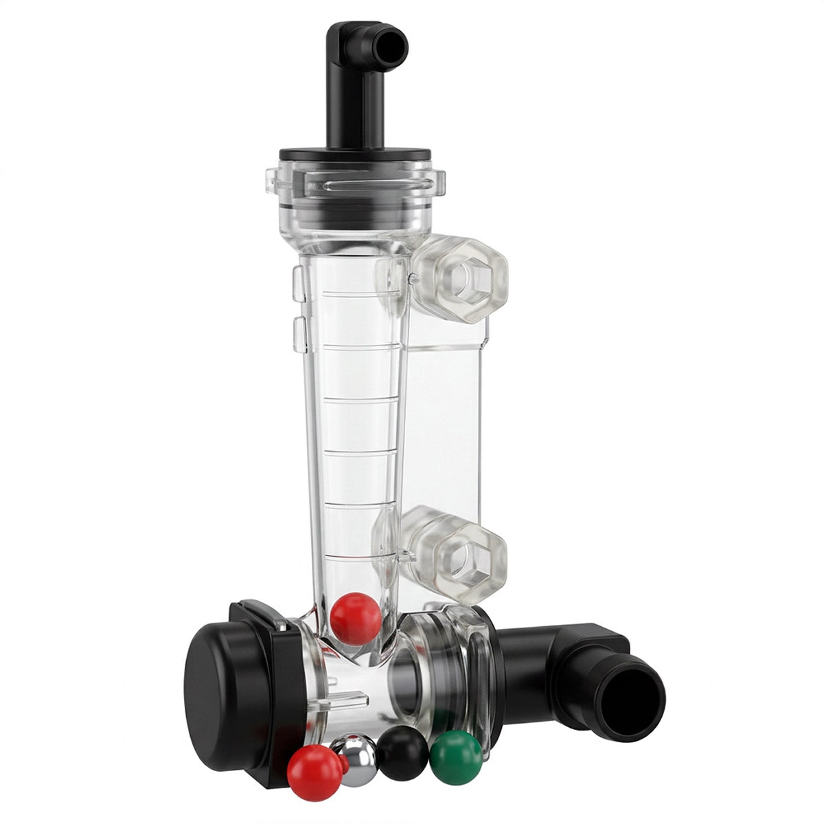 REDBALL MODULAR SPRAY TIP MONITOR COUMN STARTER - 3/8" HOSE BARB ELBOW AND 3/4" INLET CAP