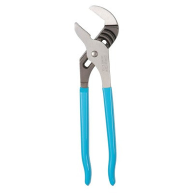 Channellock 440 Straight Jaw Tongue and Groove Pliers, 12 in, Straight, 7 Adj., 1/EA, #440BULK