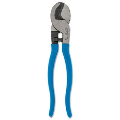 Channellock Cable Cutters, 9 1/2 in, Shear Cut, 1/EA, #911BULK