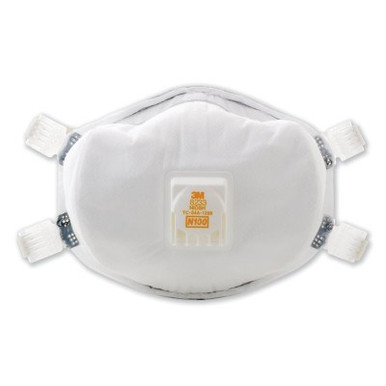 3M N100 Particulate Respirators, Half Facepiece, Non-Oil Use, 1/EA, #7000002028