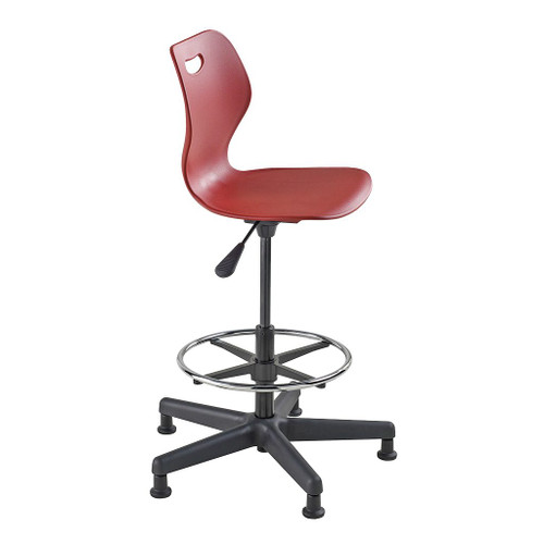 Krueger Intellect Wave Task Stool, Black
