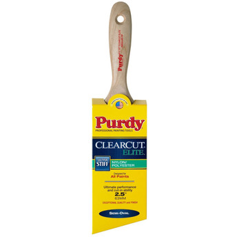 Genuine Purdy Clearcut Elite Angular Pip Angular 2-1/2" Paint Brush 144424825