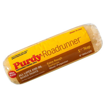 Genuine Purdy Roadrunner 50/50 9" x 1-1/4" Nap Roller Cover 144654097