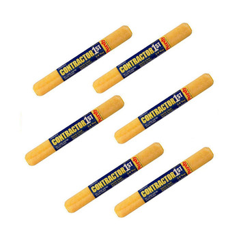 Genuine Purdy 6 Pack Contractor 1st 18" x 3/8" Nap Roller Covers 144688182-6PK