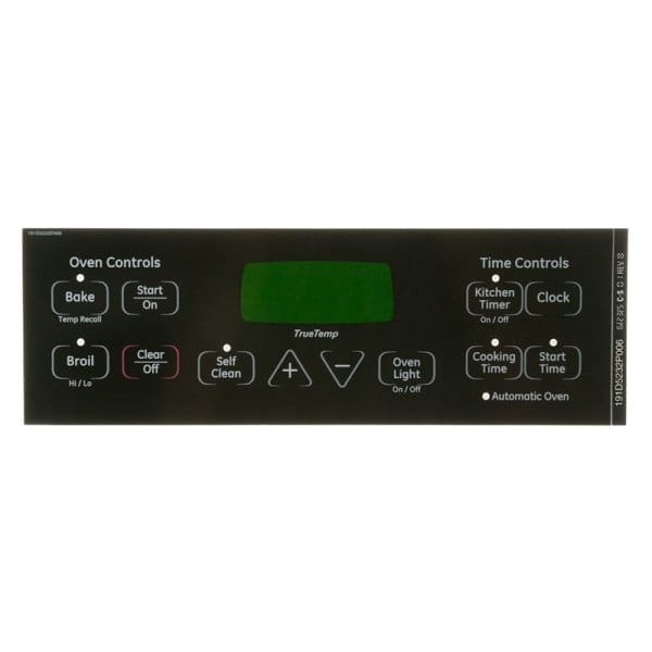 GE Replacement Control Faceplate For Range, Part#wb27t11005