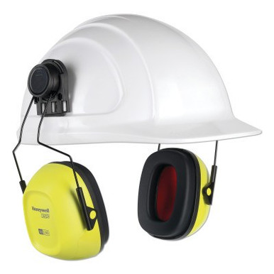 Honeywell VeriShield 100 Series Passive Earmuffs, VS130HHV, 27 NRR, Hi-Viz Yellow, 1/EA, #1035127VS