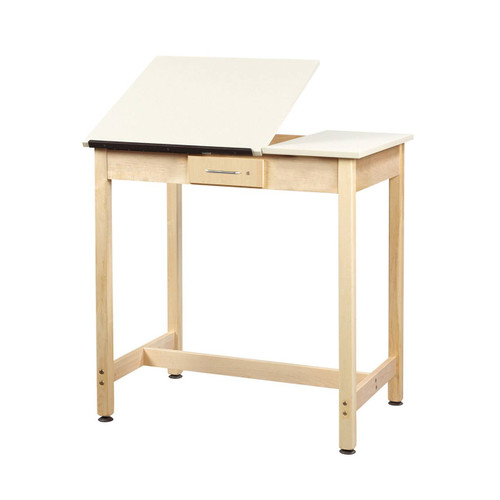 Diversified Spaces Two Piece Adjustable Drafting Table, 36"H