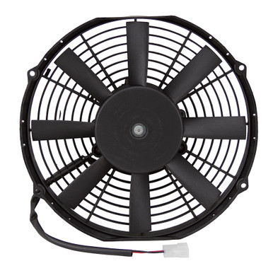 1325 CFM 13" Diameter Extra Flat 12 Volt DC Puller (Suction) Fan General Cab (GC) 90050192