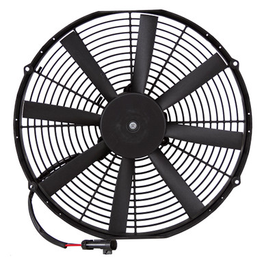 2469 CFM16" Diameter Extra Flat 12 Volt DC Puller (Suction) Fan General Cab (GC)90050588
