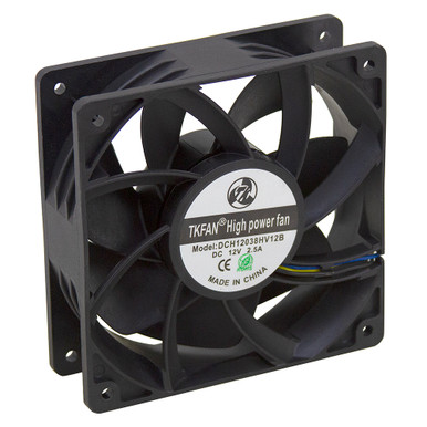 285 CFM 12 Volt DC Fan TKFAN DCH12038HV12B