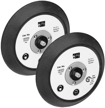 Porter Cable 7336/97366 Sander 2 Pack 6" Adhesive Pad No Holes - 16000-2PK