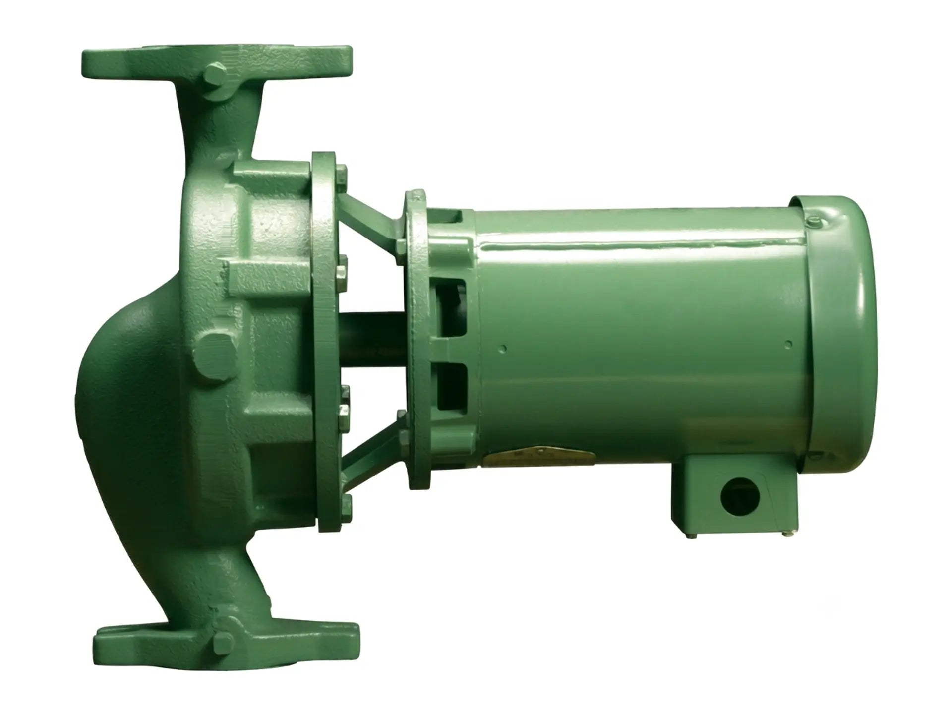 Taco 1941E Close-Coupled In-Line Pump, Motor 3HP, 1750RPM, 208-460V