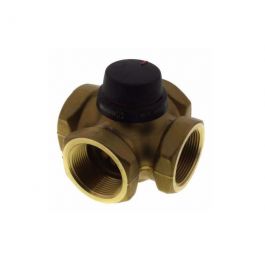 Danfoss 193B1535 1-1/2" 4-Way Mixing Valve Brass