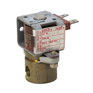 110/120 Volt AC Solenoid Valve Asco Red Hat US82618