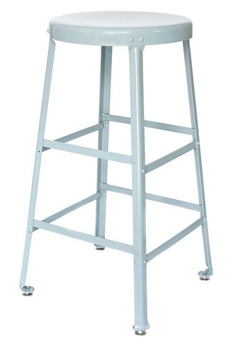 Montisa Learning Angle Steel Stool Steel Seat, 26"
