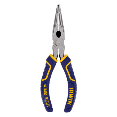 Irwin Bent Nose Pliers, Chromium Steel, 6", #IR-2078226 (5/Pkg.)