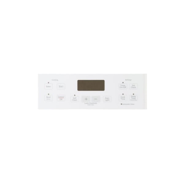 GE Replacement Control Overlay For Range, Part#wb27t11512