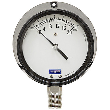 20 in.WATER 4.5 FMDRY GAUGE