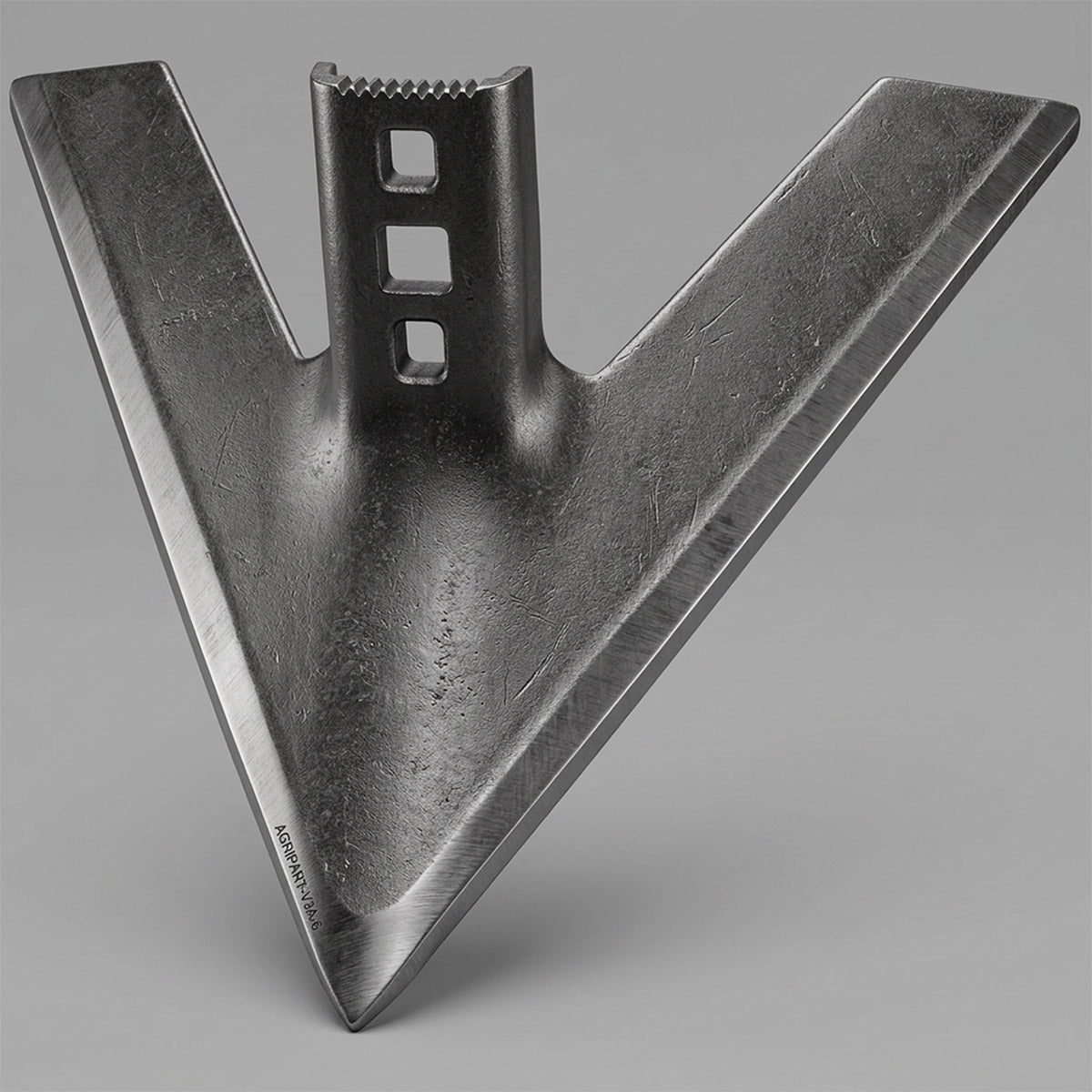 18 INCH DURAFACED JOYCE SWEEP WITH 7/16 INCH BOLT HOLES