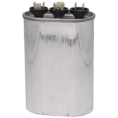 25/5 MFD 370 Volt AC Oval Dual Rated Run Capacitor 97F9675