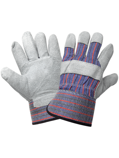 Economy Shoulder Split Cowhide Leather Palm Glove Size 9(L) 144 ct/72 Pair, #2300-LT