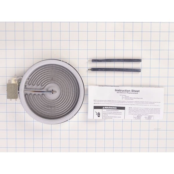 Whirlpool Replacement Radiant Surface Element For Range, 7-Inch, Part#w10823699