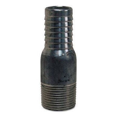 Dixon Valve King Combination Nipples, 1 1/4 in x 1 1/4 in (NPT) Male, Steel, 1 EA, #ST15