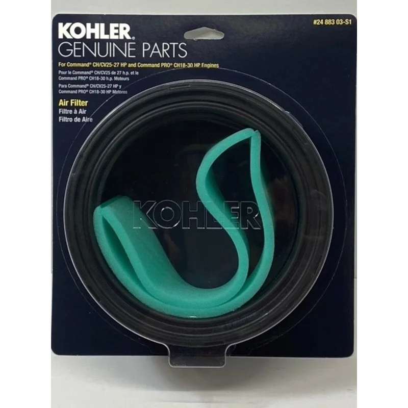 24 883 03-S1 Kohler Air Filter