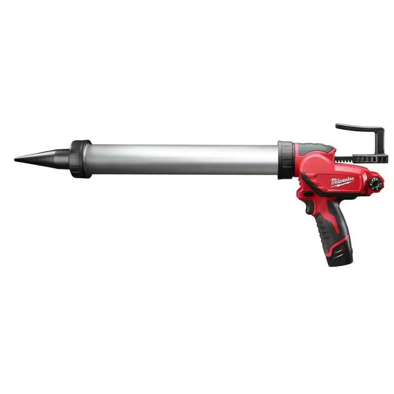 2442-21 Milwaukee M12 Caulk Gun w/ Aluminum Barrel Kit