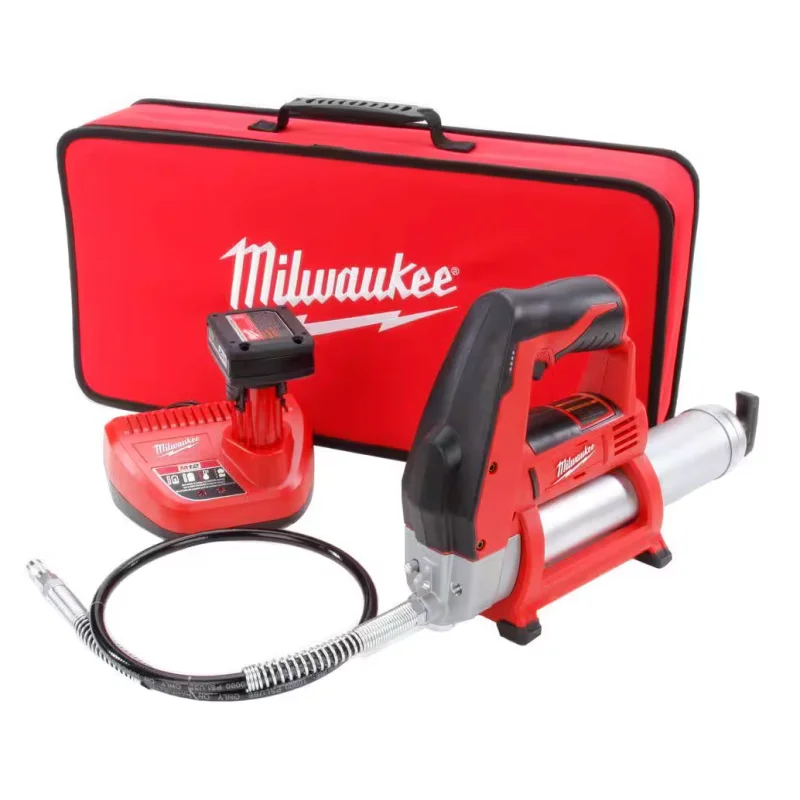 2446-21XC Milwaukee M12 Fuel Grease Gun Kit