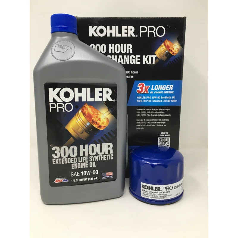 25 850 01-S Kohler 300 Hour Oil Change Kit (1 Quart)