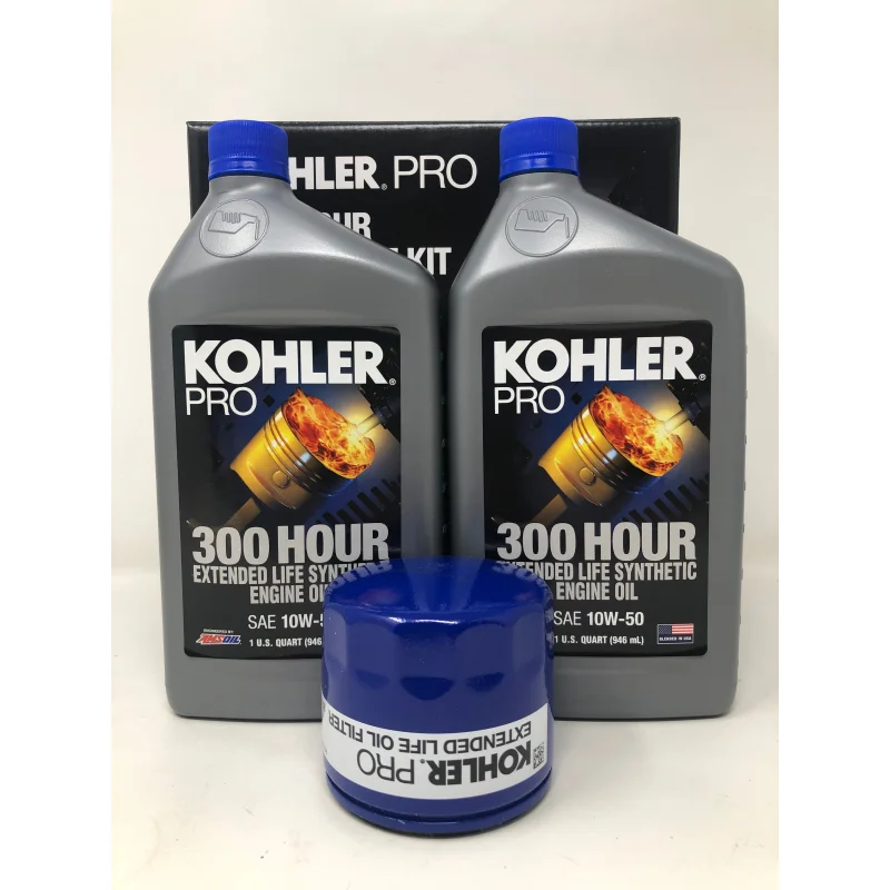 25 850 02-S Kohler 300 Hour Oil Change Kit (2 Quart)