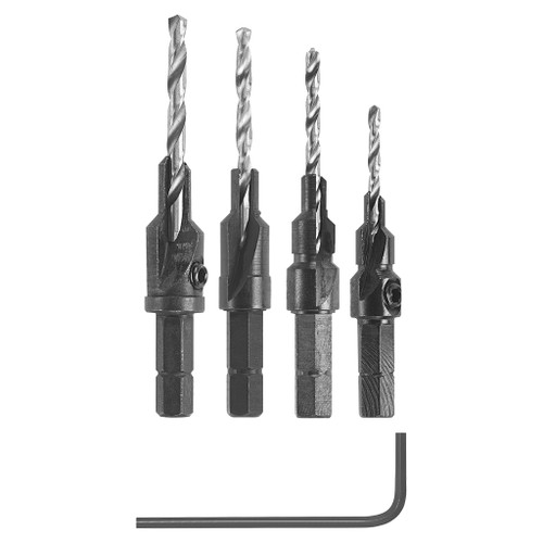 Bosch Hex Shank Screw Pilot Bit, 5-Piece Set