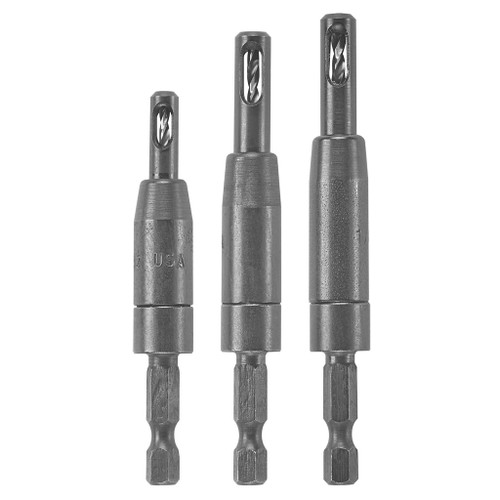 Bosch Self-Centering Drill Bits, 3-Piece