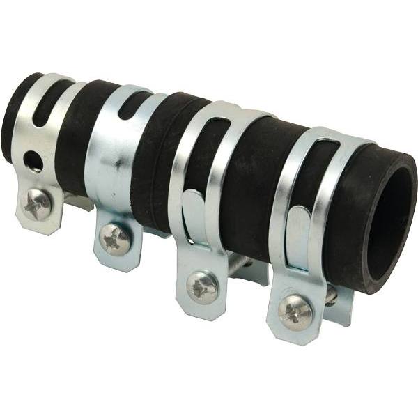 Proplus Rubber Garbage Disposal Boot With Slip Proof Ridges 4-Clamps