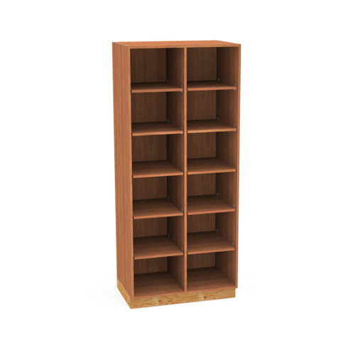 Wisconsin Bench REplay Tall Divided Cabinet, Maple, 36"W